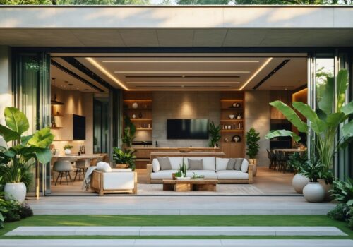 Die neue Wohnkultur: Indoor-Outdoor-Living