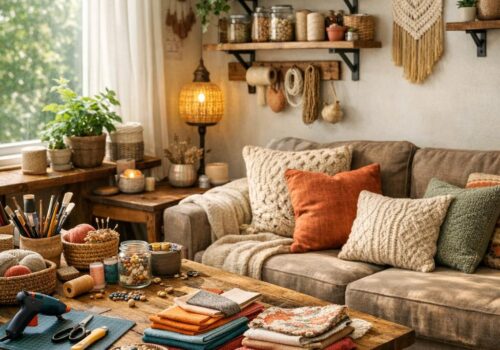 Dekorative DIY-Highlights für gemütliche Wohnräume