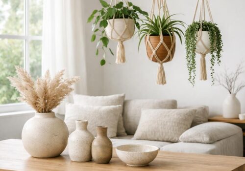 Minimalistisch wohnen mit kreativen DIY-Akzenten